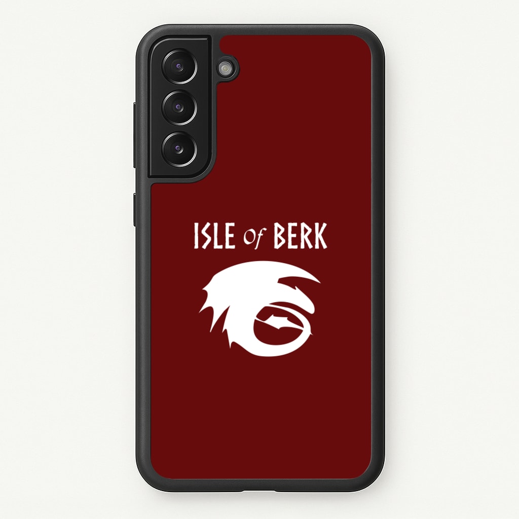 Isle Of Berk - How To Train Your Dragon Phone Case for Galaxy S21FE