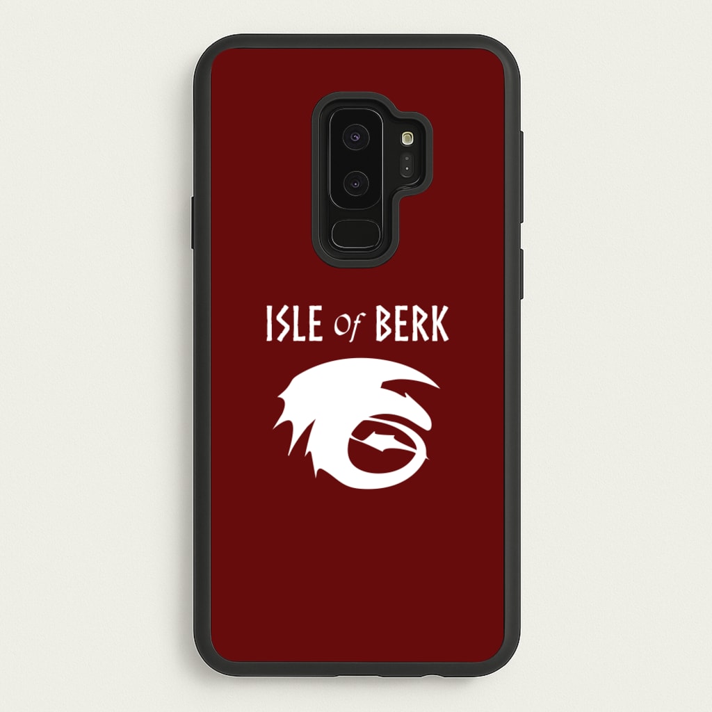 Isle Of Berk - How To Train Your Dragon Phone Case for Galaxy S9 Plus