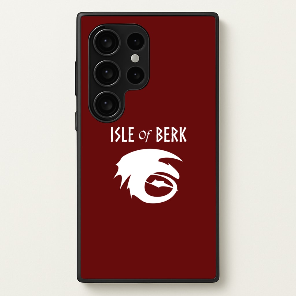 Isle Of Berk - How To Train Your Dragon Phone Case for Galaxy S24 Ultra