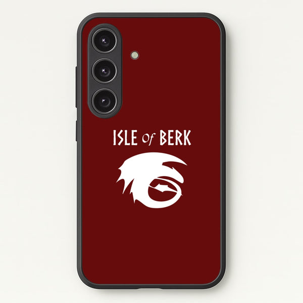 Isle Of Berk - How To Train Your Dragon Phone Case for Galaxy S25