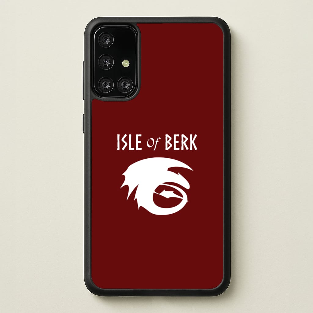 Isle Of Berk - How To Train Your Dragon Phone Case for Galaxy A71