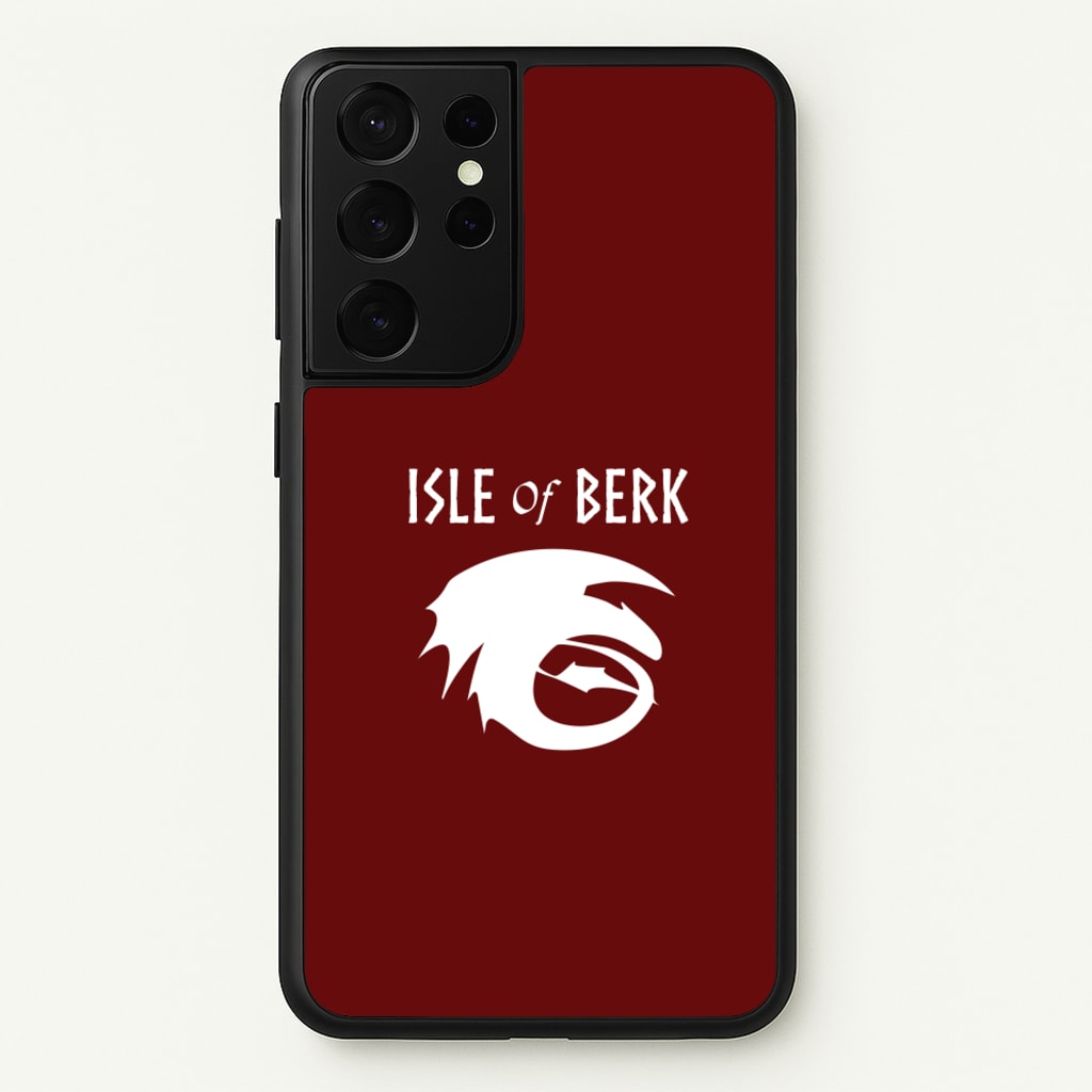 Isle Of Berk - How To Train Your Dragon Phone Case for Galaxy S21 Ultra