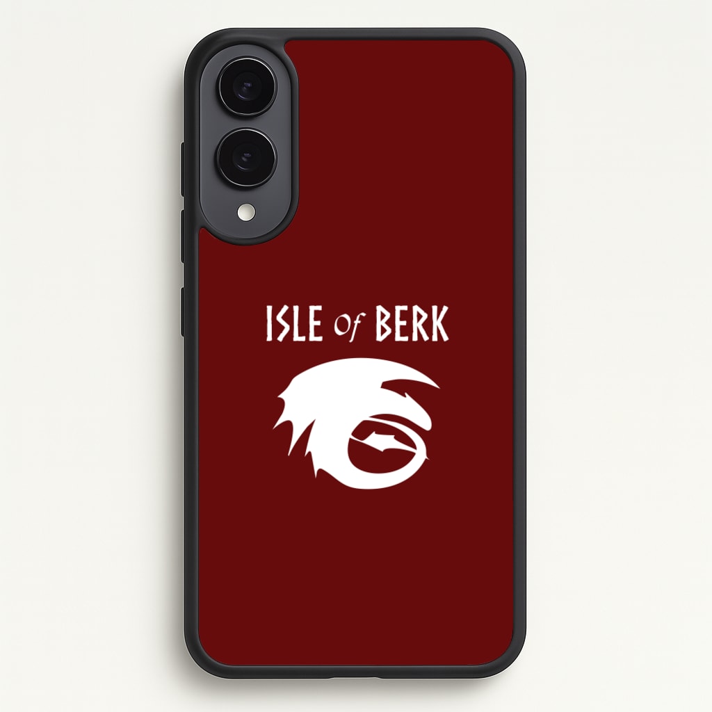 Isle Of Berk - How To Train Your Dragon Phone Case for Galaxy S25 Edge