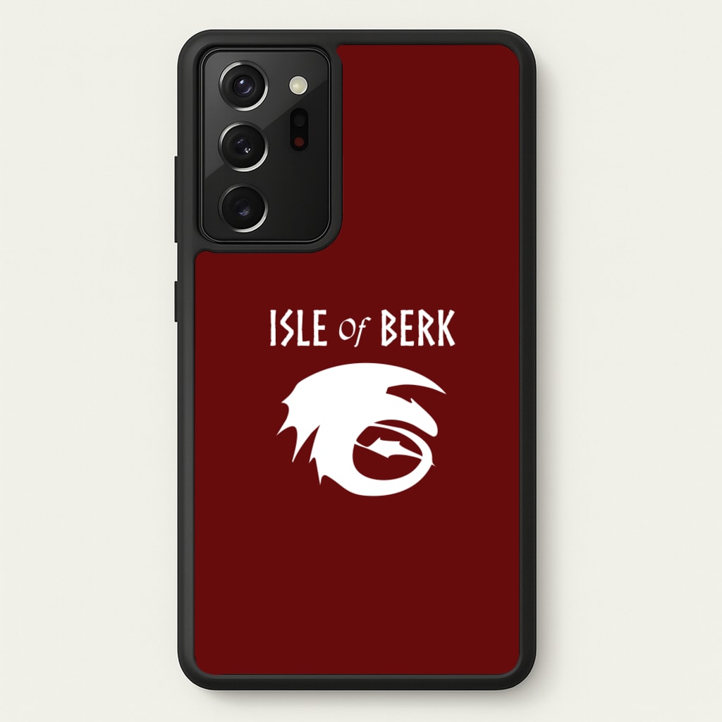 Isle Of Berk - How To Train Your Dragon Phone Case for Galaxy Note 20 Ultra