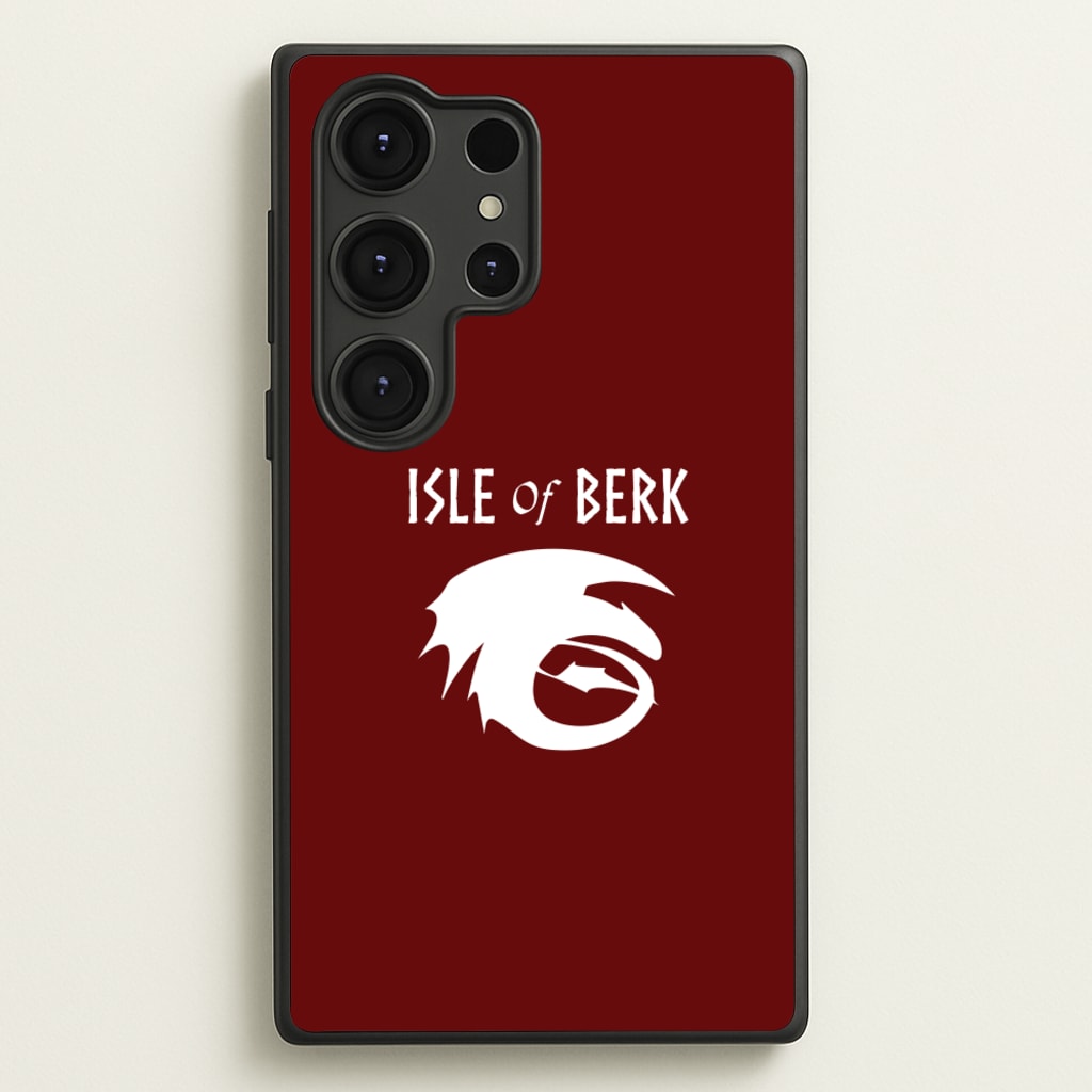 Isle Of Berk - How To Train Your Dragon Phone Case for Galaxy S25 Ultra