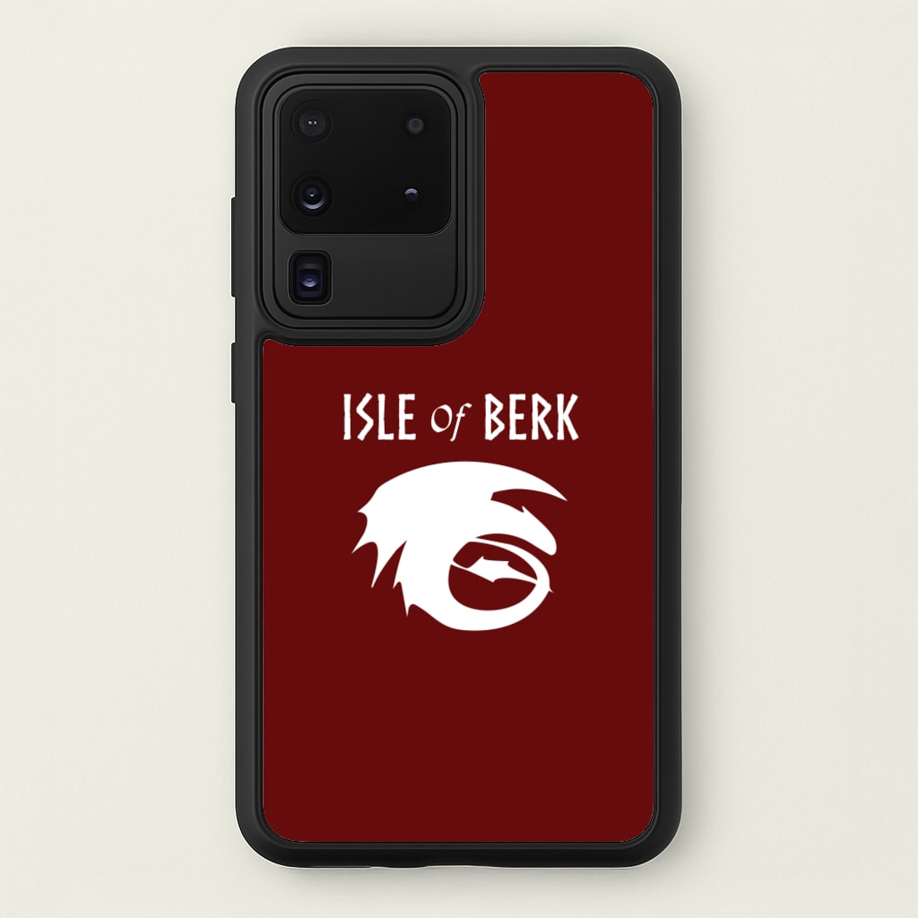 Isle Of Berk - How To Train Your Dragon Phone Case for Galaxy S20 Ultra