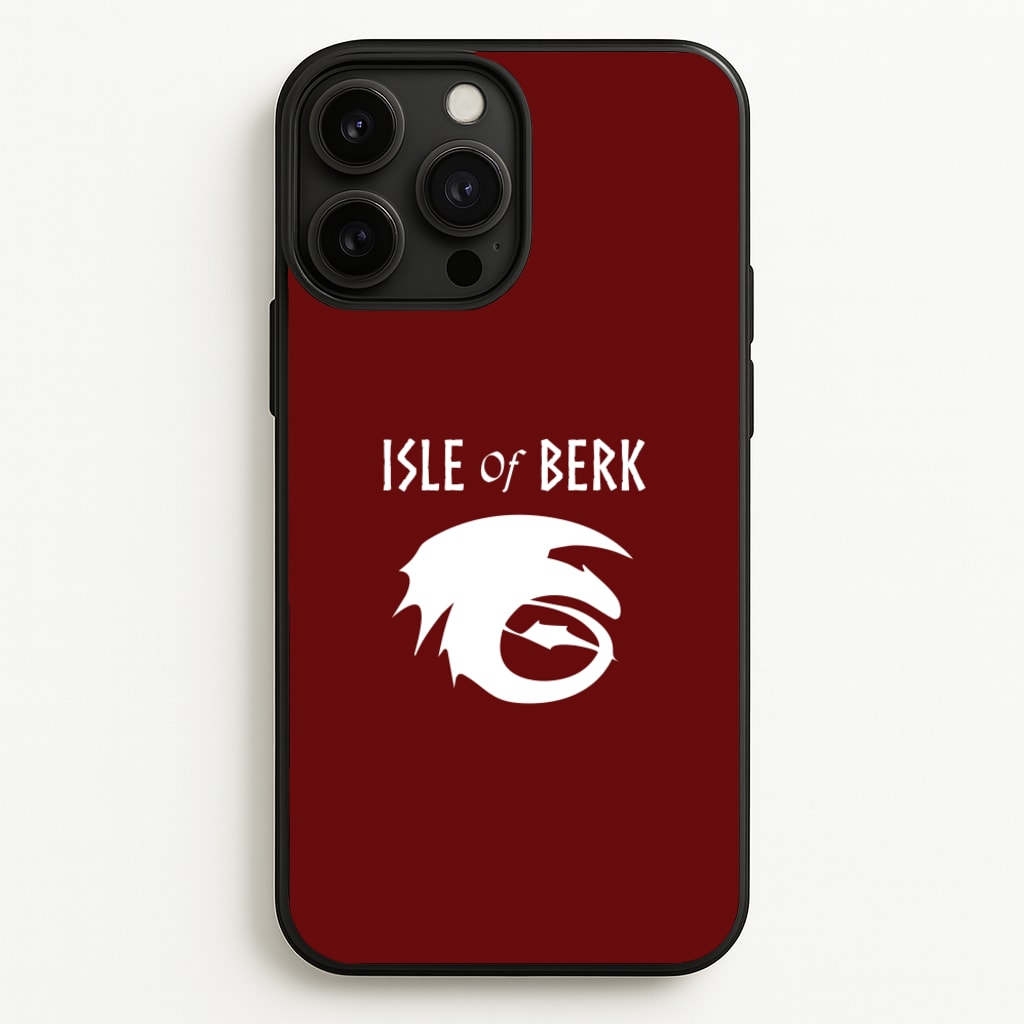 Isle Of Berk - How To Train Your Dragon Phone Case for iPhone 13 Pro Max