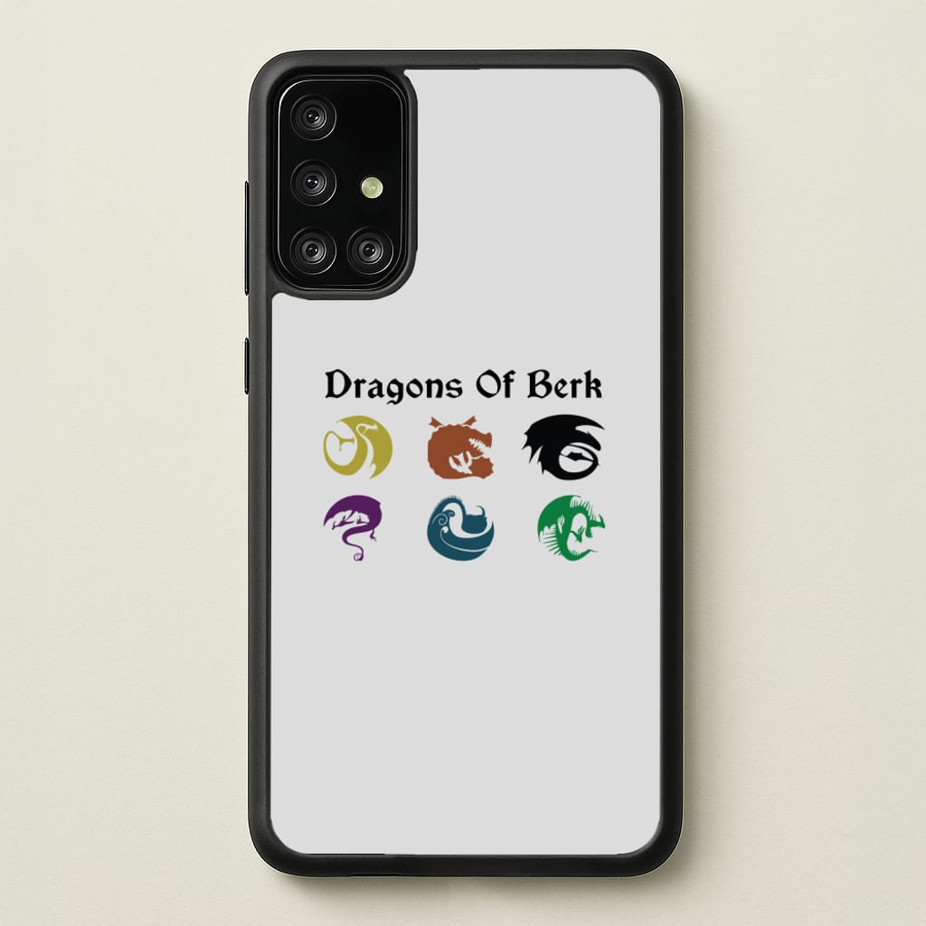 Dragons Of Berk - How To Train Your Dragon Phone Case for Galaxy A71