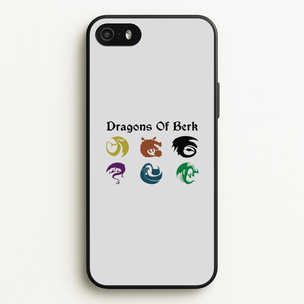 Dragons Of Berk - How To Train Your Dragon Phone Case for iPhone 5 / 5s / SE 2016
