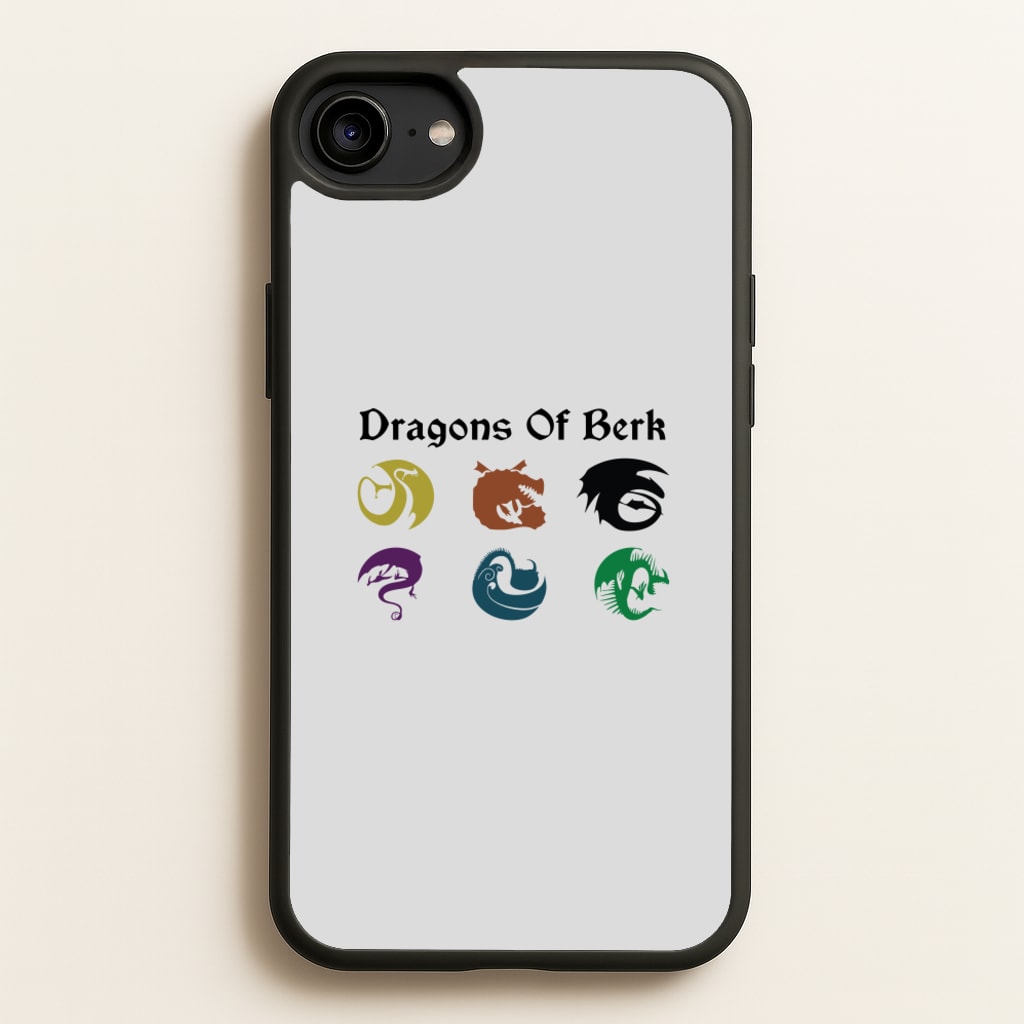 Dragons Of Berk - How To Train Your Dragon Phone Case for iPhone 6 / 7 / 8 / SE