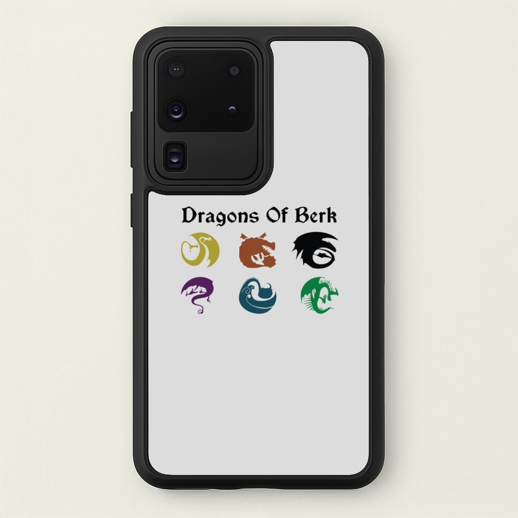 Dragons Of Berk - How To Train Your Dragon Phone Case for Galaxy S20 Ultra