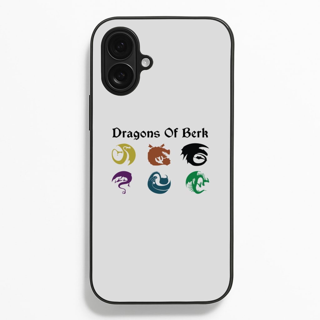 Dragons Of Berk - How To Train Your Dragon Phone Case for iPhone 16 Plus