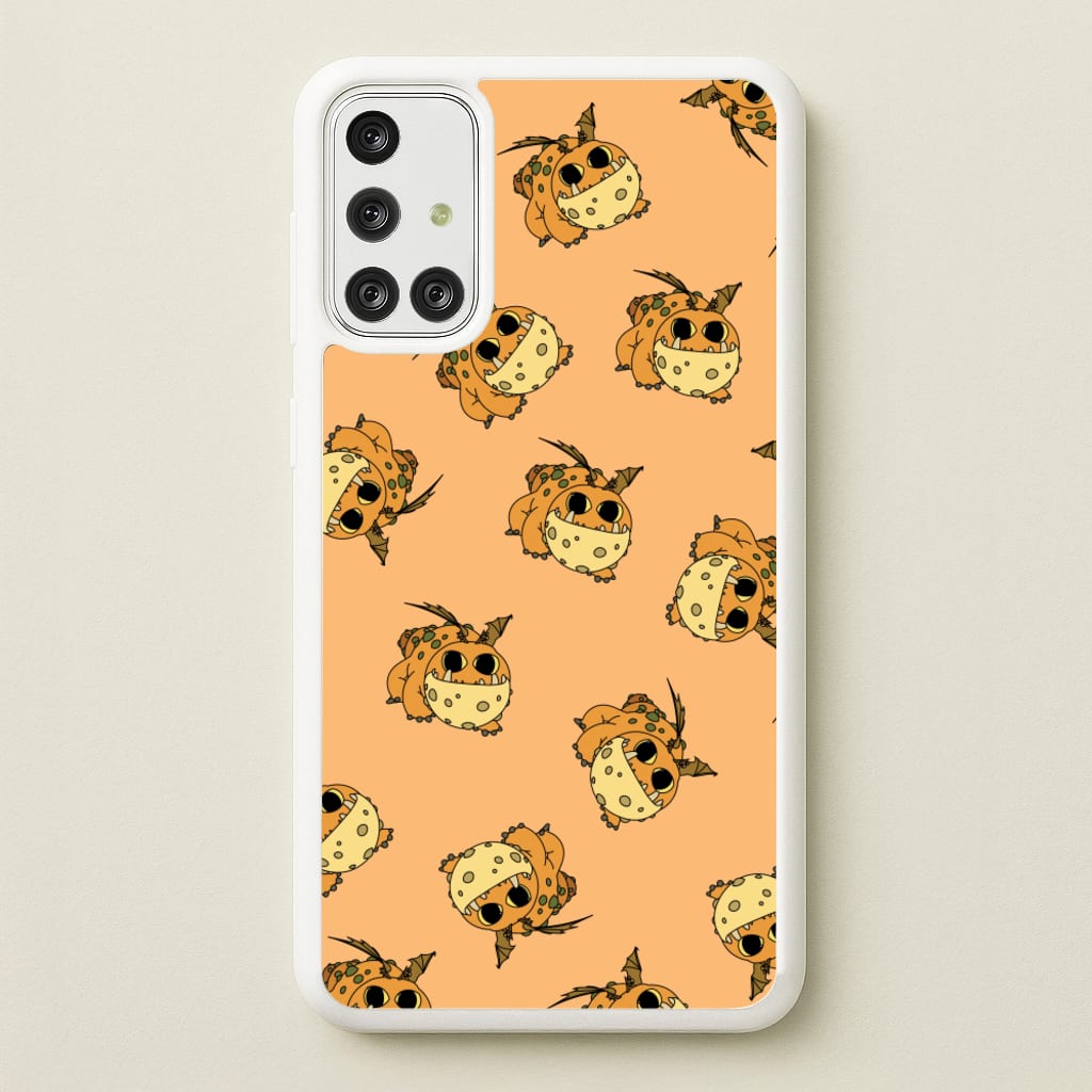 Baby Dragons Pattern - How To Train Your Dragon Phone Case for Galaxy A71
