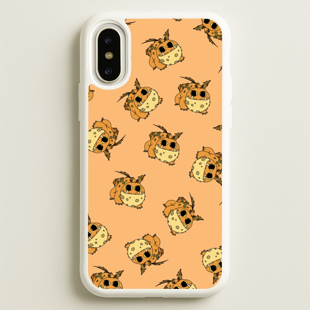 Baby Dragons Pattern - How To Train Your Dragon Phone Case for iPhone X / XS