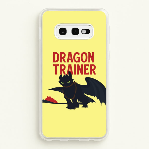 Dragon Trainer - How To Train Your Dragon Phone Case for Galaxy S10e