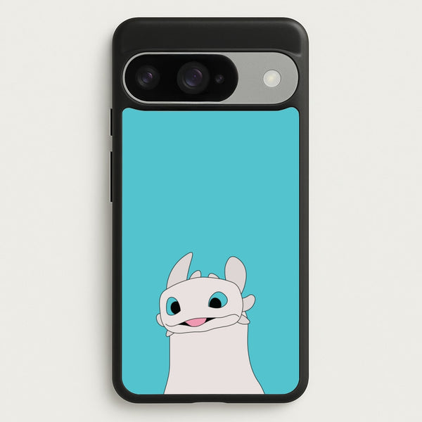 White Fury Dragon Phone Case for Google Pixel 10 / 10 Pro