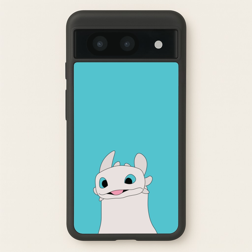 White Fury Dragon - How To Train Your Dragon Phone Case for Google Pixel 8a