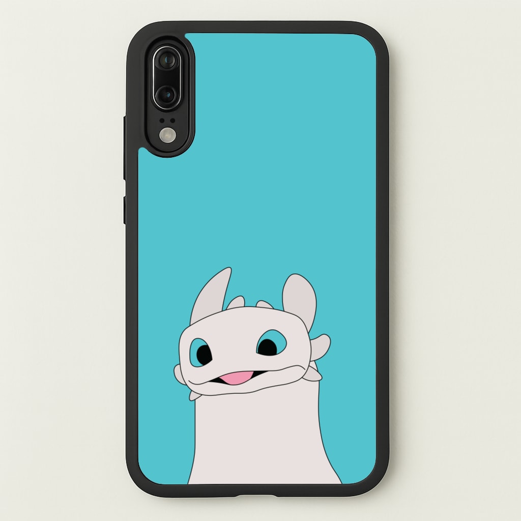 White Fury Dragon - How To Train Your Dragon Phone Case for Huawei P20