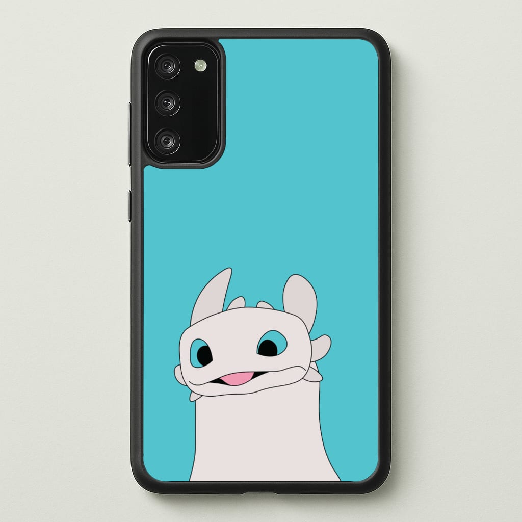 White Fury Dragon - How To Train Your Dragon Phone Case for Galaxy S20FE