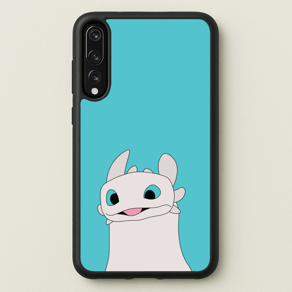 White Fury Dragon - How To Train Your Dragon Phone Case for Huawei P20 Pro