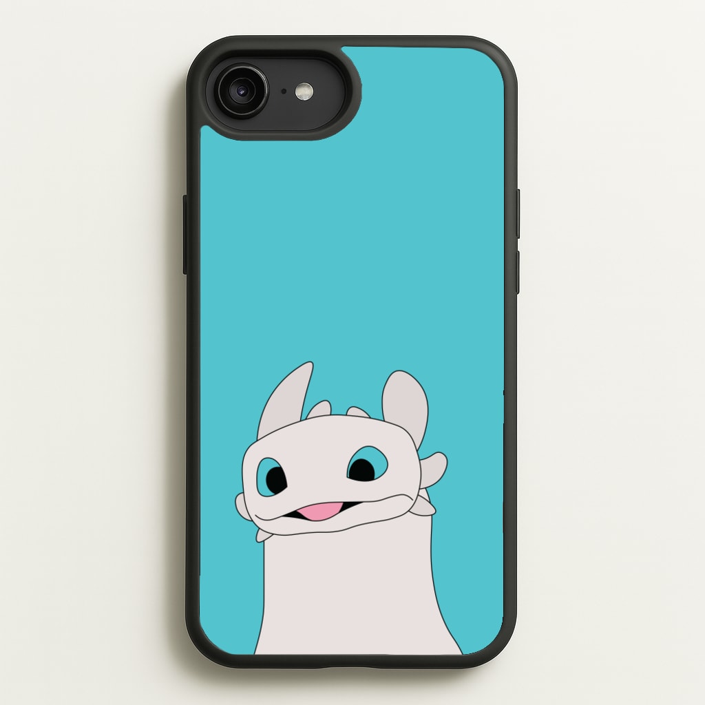 White Fury Dragon - How To Train Your Dragon Phone Case for iPhone 6 Plus / 7 Plus / 8 Plus