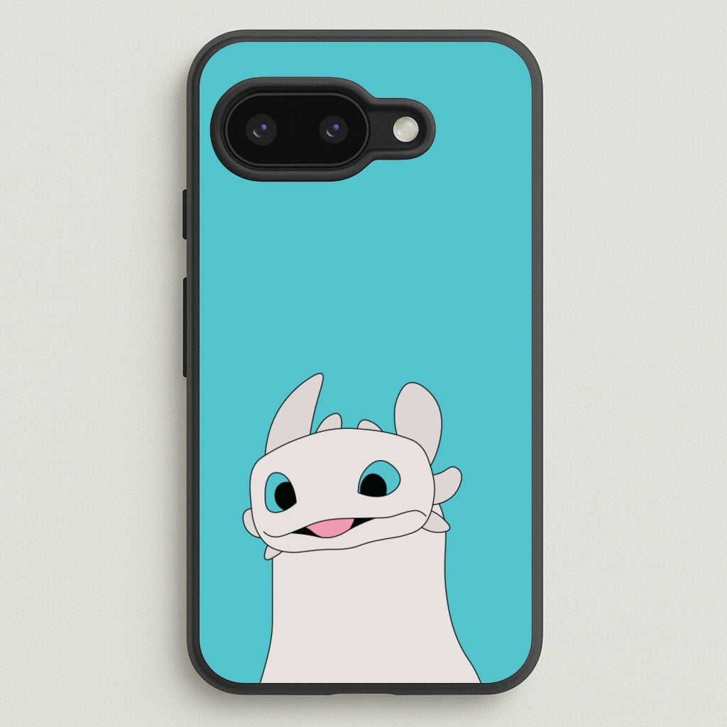 White Fury Dragon - How To Train Your Dragon Phone Case for Google Pixel 9a