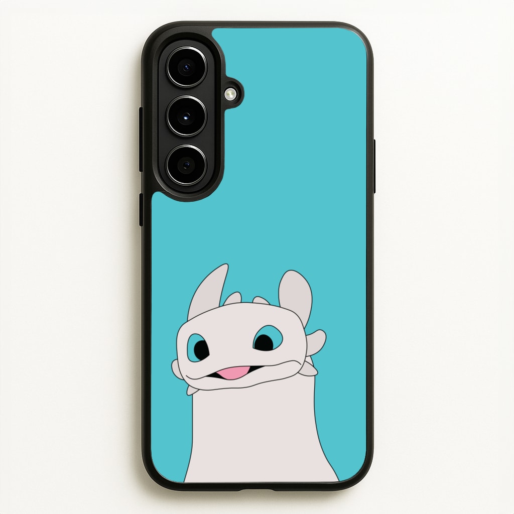 White Fury Dragon - How To Train Your Dragon Phone Case for Galaxy A56
