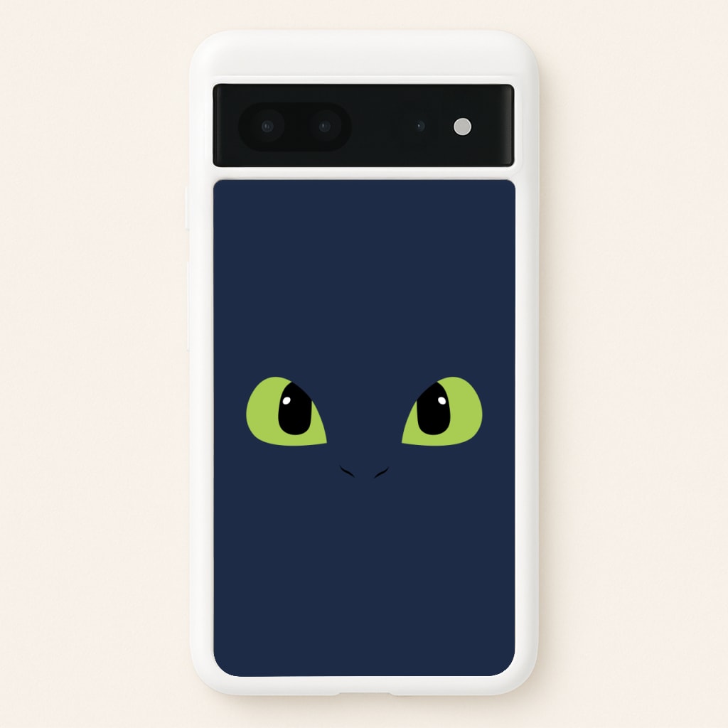 Black Fury Dragon Face - How To Train Your Dragon Phone Case for Google Pixel 7