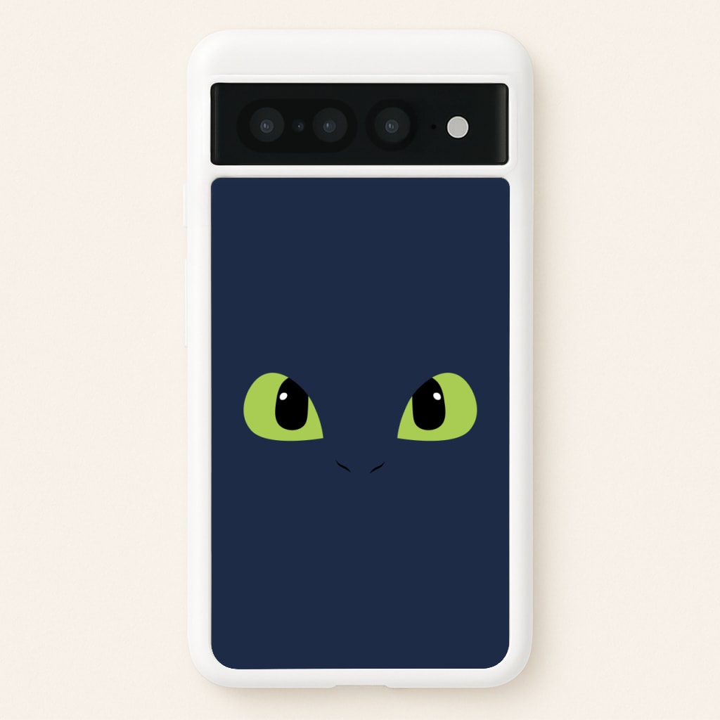 Black Fury Dragon Face - How To Train Your Dragon Phone Case for Google Pixel 7 Pro