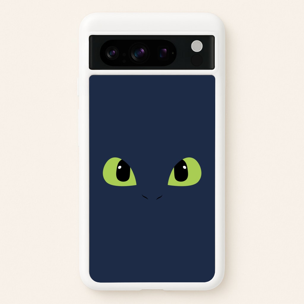 Black Fury Dragon Face - How To Train Your Dragon Phone Case for Google Pixel 8 Pro