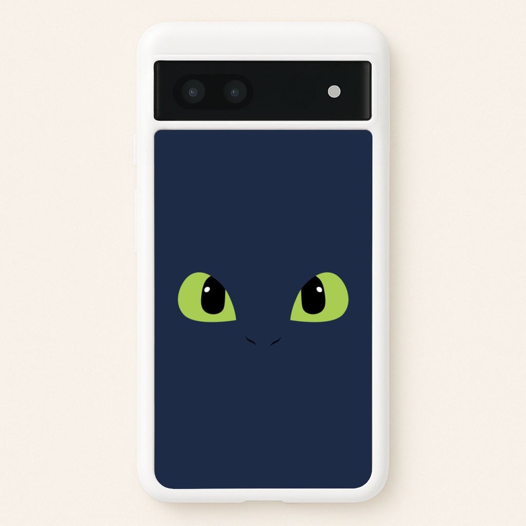 Black Fury Dragon Face - How To Train Your Dragon Phone Case for Google Pixel 7a