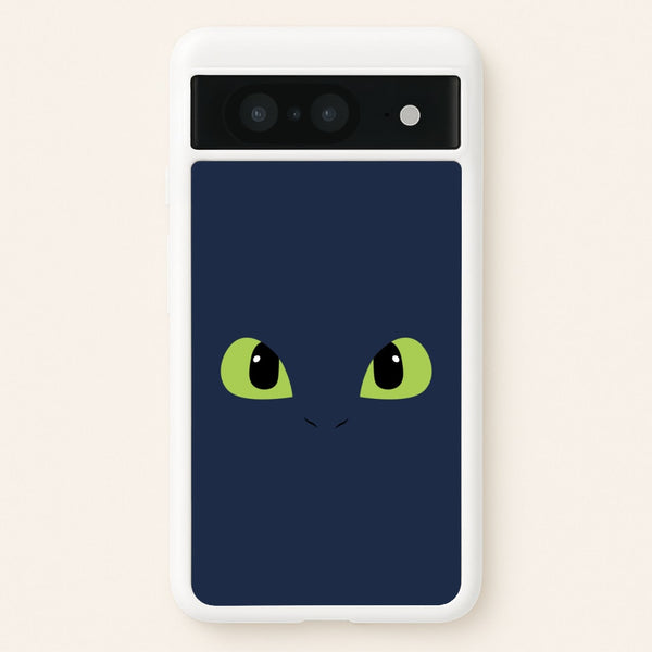 Black Fury Dragon Face - How To Train Your Dragon Phone Case for Google Pixel 8