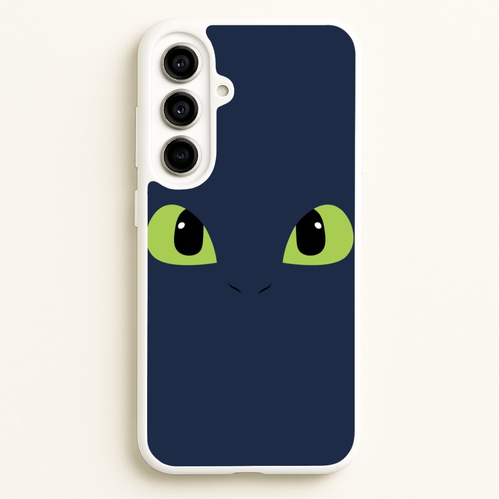 Black Fury Dragon Face - How To Train Your Dragon Phone Case for Galaxy A56