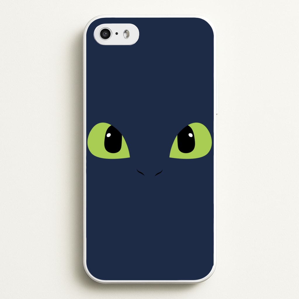 Black Fury Dragon Face - How To Train Your Dragon Phone Case for iPhone 5 / 5s / SE 2016