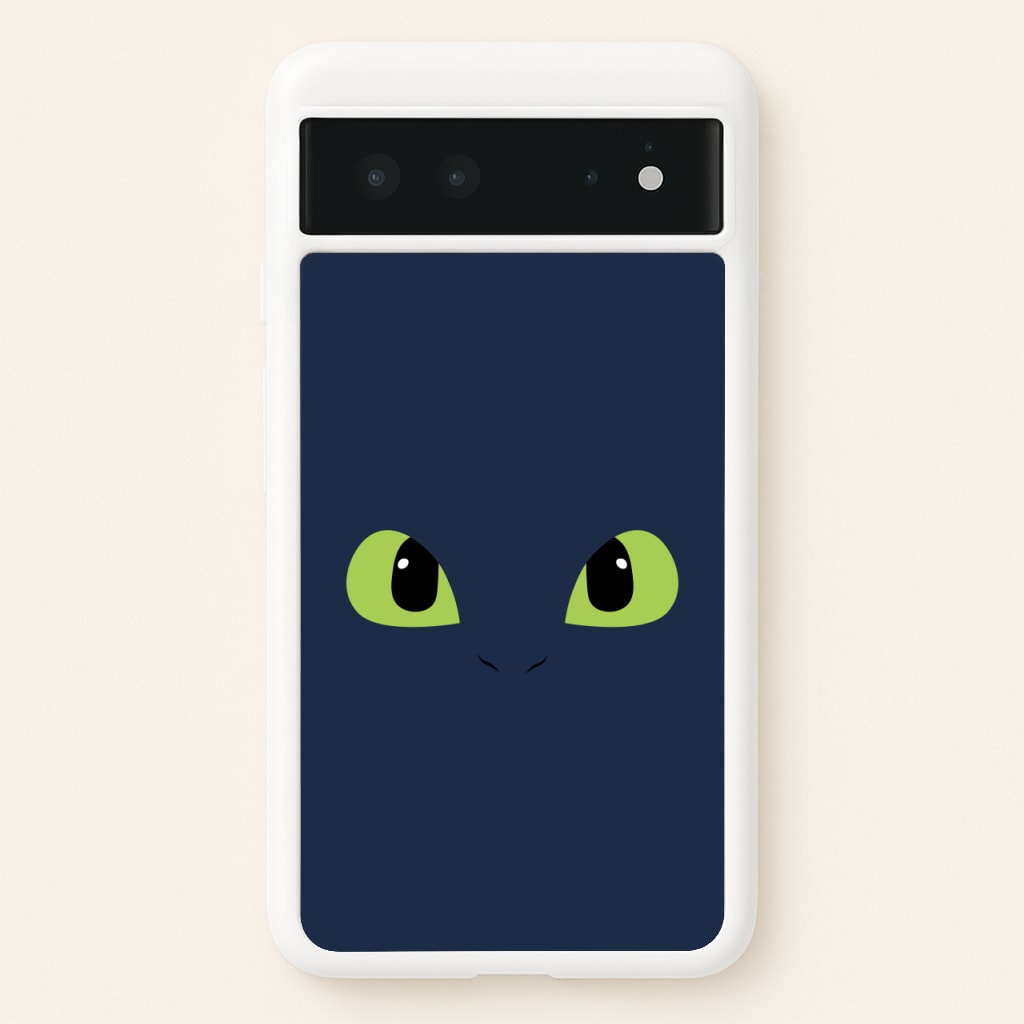 Black Fury Dragon Face - How To Train Your Dragon Phone Case for Google Pixel 6