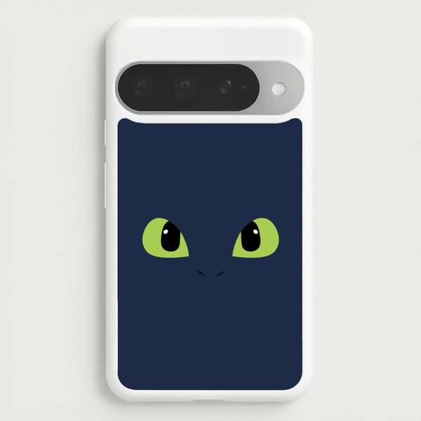 Black Fury Dragon Face Phone Case for Google Pixel 10 Pro XL