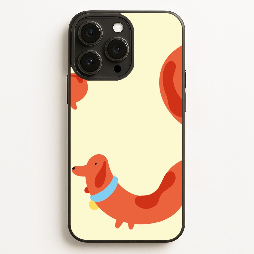 Sausage dog wrapped round - Dachshunds - Dachshunds Phone Case for iPhone 12 Pro Max