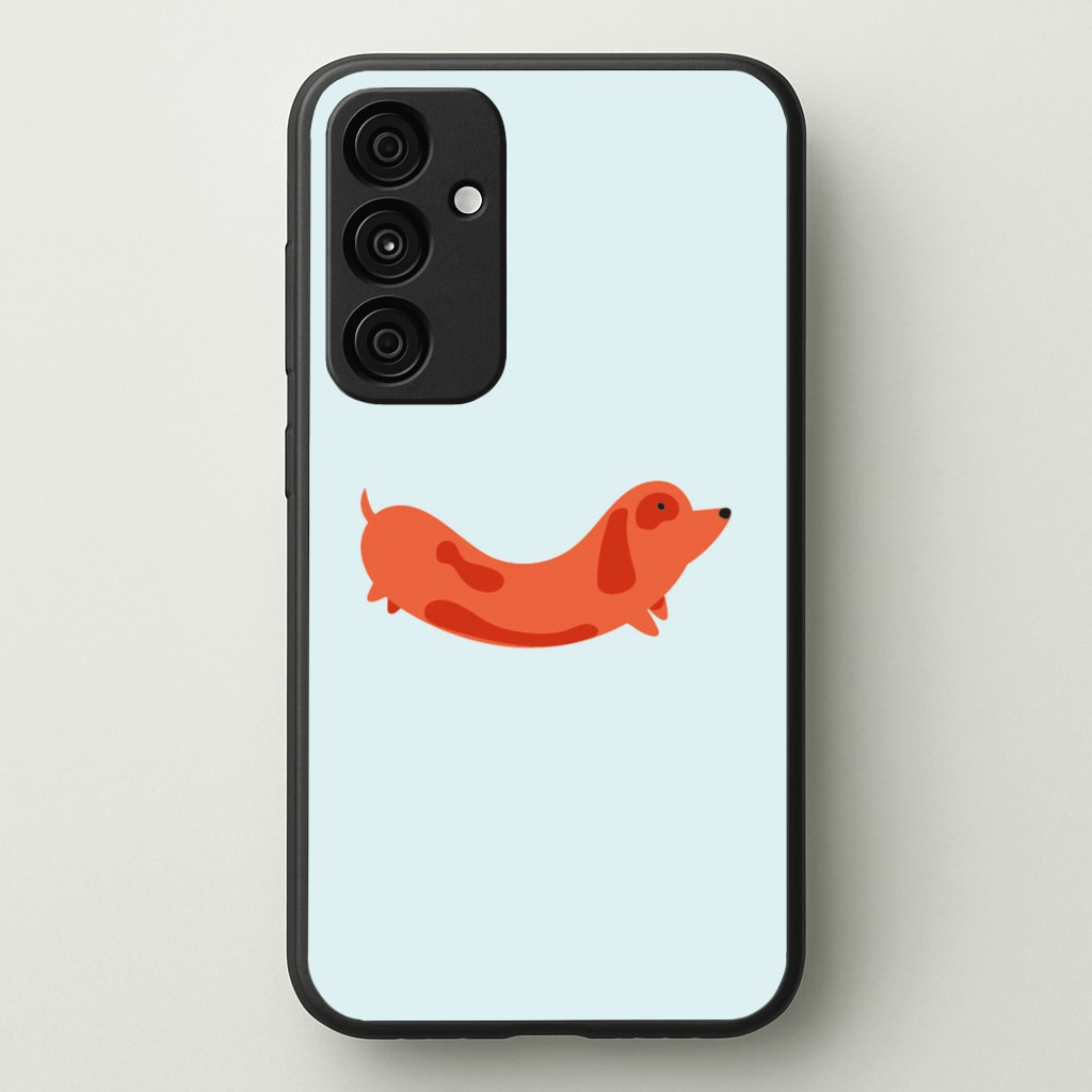Little sausage - Dachshunds - Dachshunds Phone Case for Galaxy A35