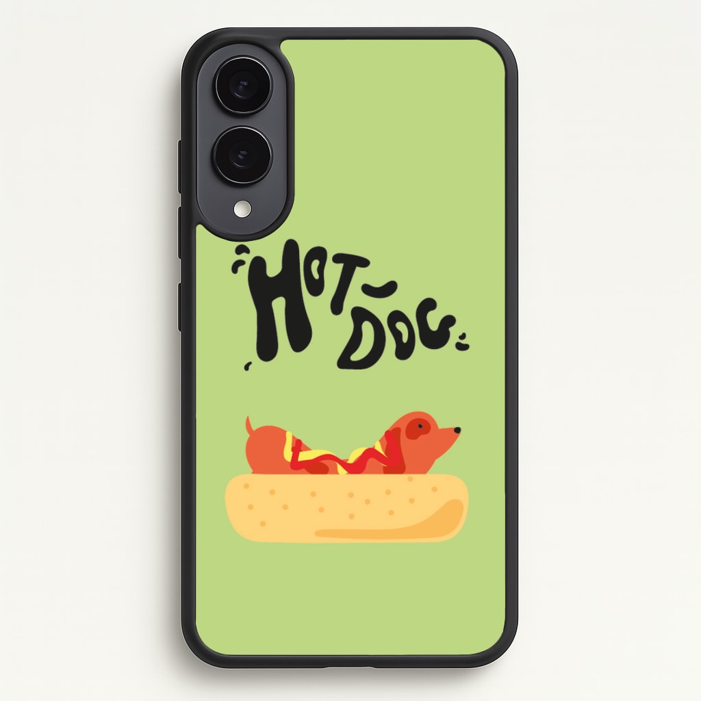 Hot Dog - Dachshunds - Dachshunds Phone Case for Galaxy S25 Edge