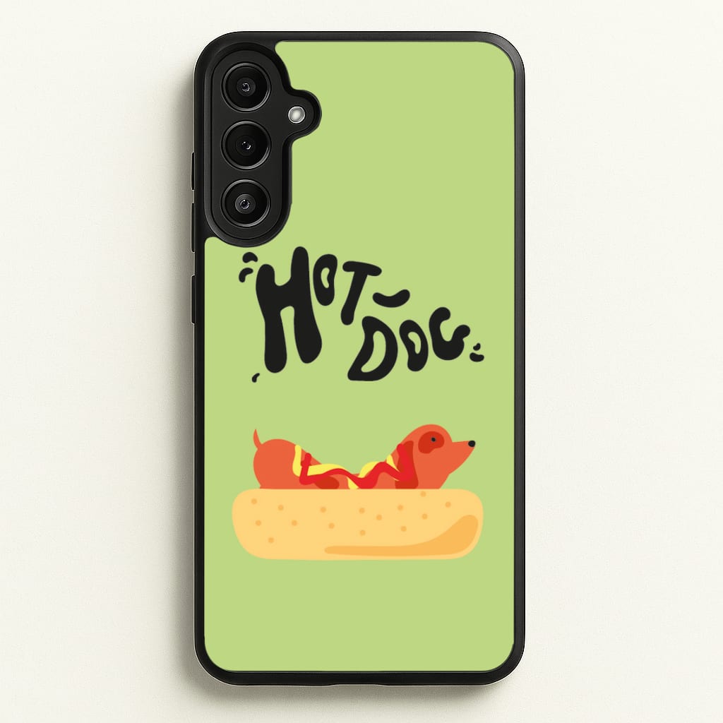 Hot Dog - Dachshunds - Dachshunds Phone Case for Galaxy A36
