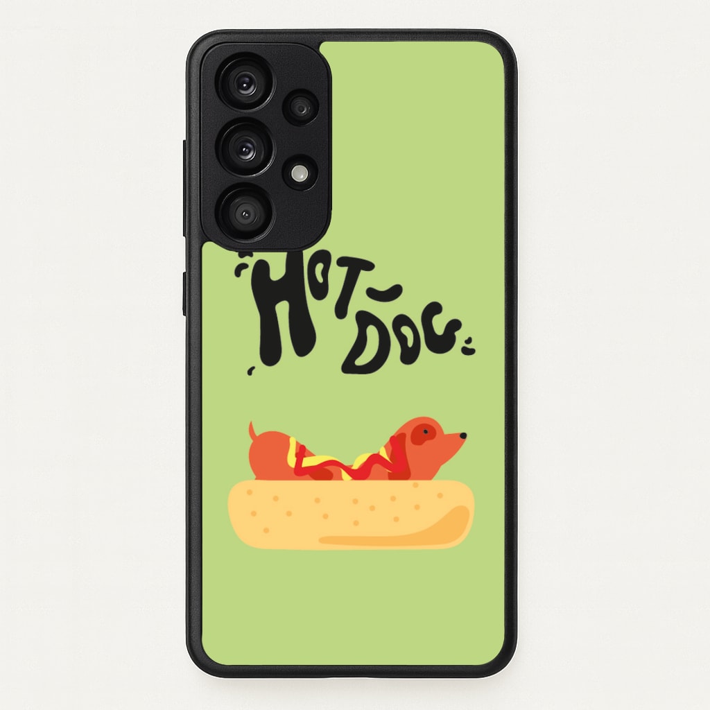 Hot Dog - Dachshunds - Dachshunds Phone Case for Galaxy A53