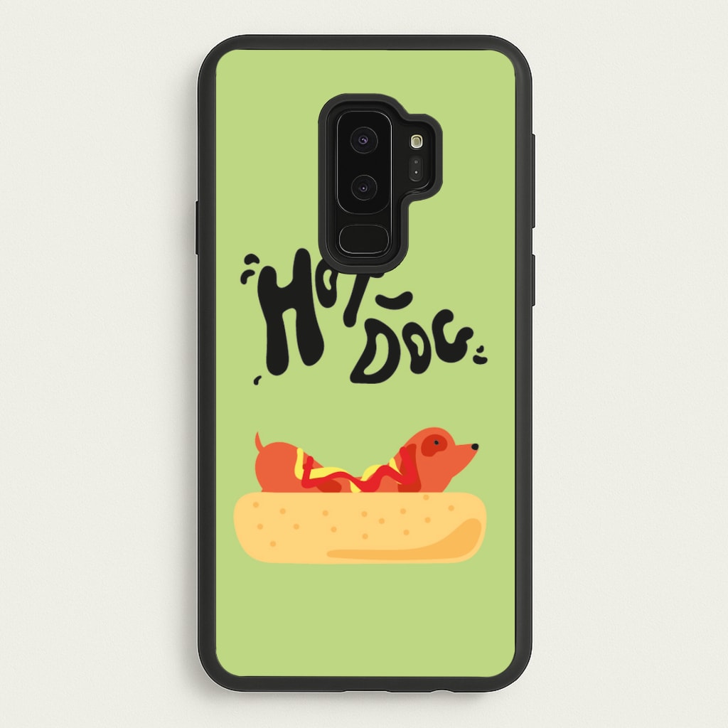 Hot Dog - Dachshunds - Dachshunds Phone Case for Galaxy S9 Plus