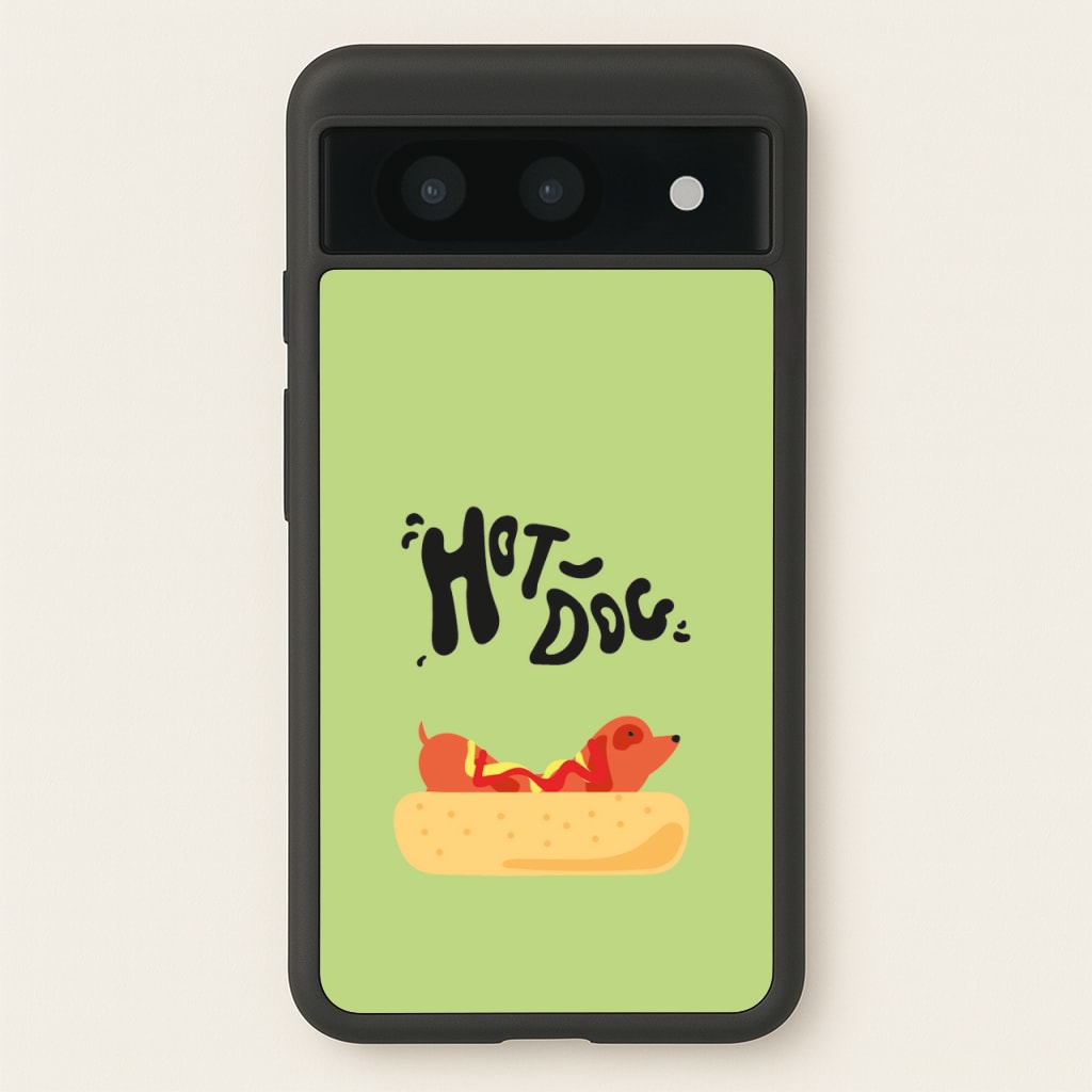 Hot Dog - Dachshunds - Dachshunds Phone Case for Google Pixel 8a