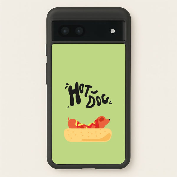Hot Dog - Dachshunds - Dachshunds Phone Case for Google Pixel 7a