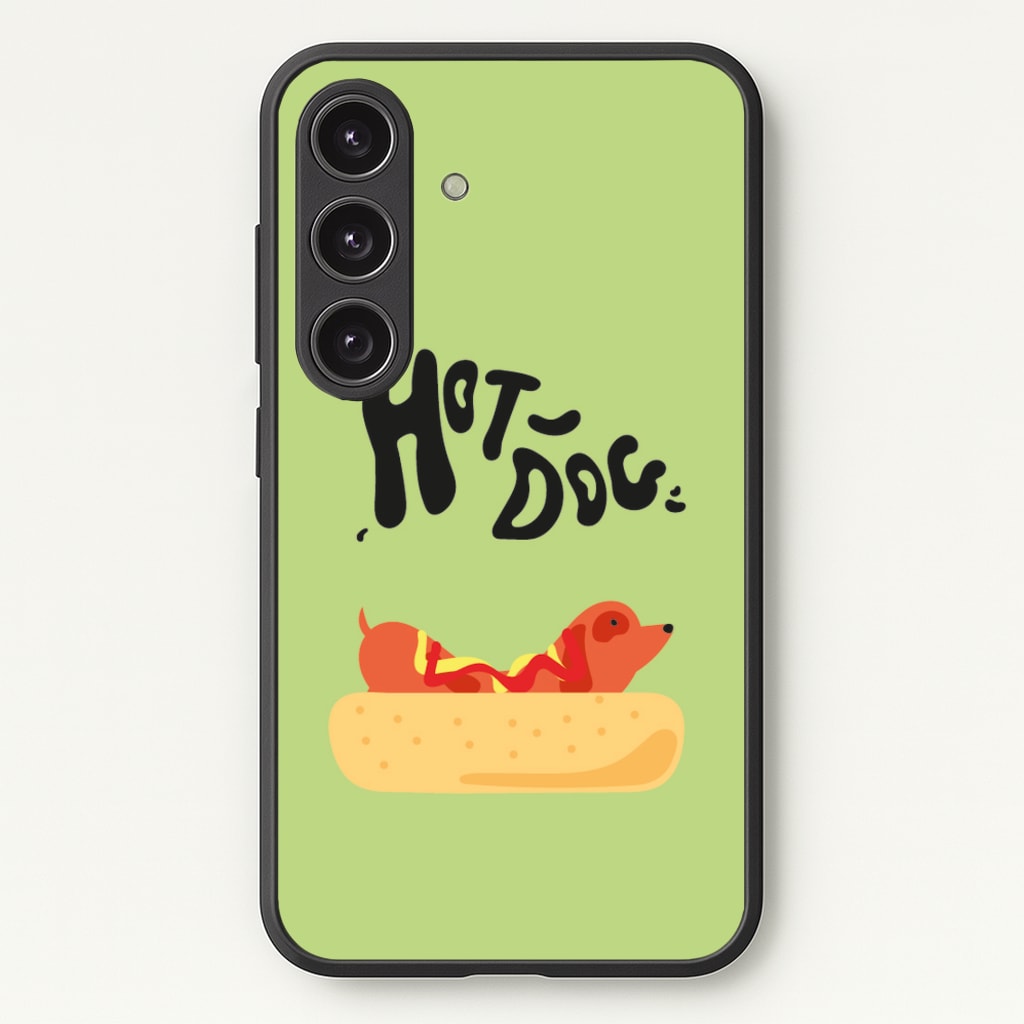Hot Dog - Dachshunds - Dachshunds Phone Case for Galaxy S24