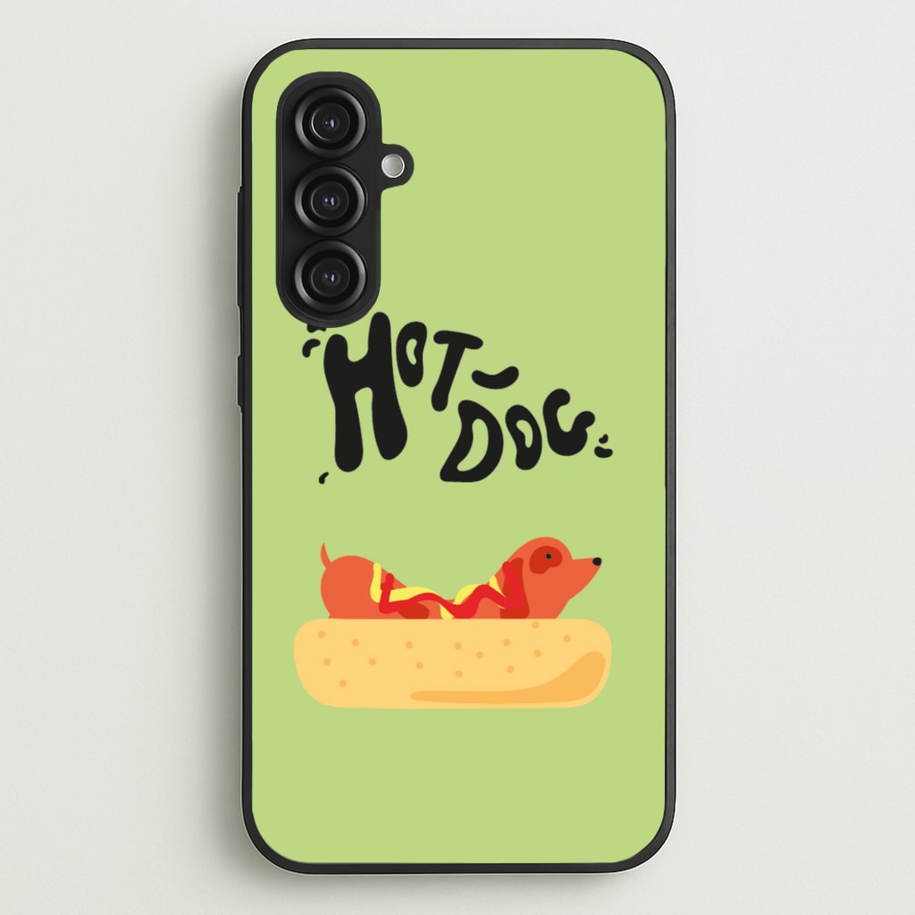 Hot Dog - Dachshunds - Dachshunds Phone Case for Galaxy S23FE