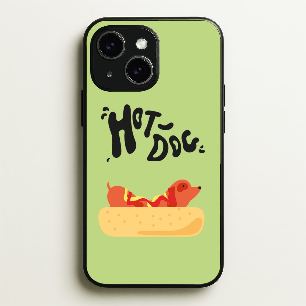 Hot Dog - Dachshunds - Dachshunds Phone Case for iPhone 15