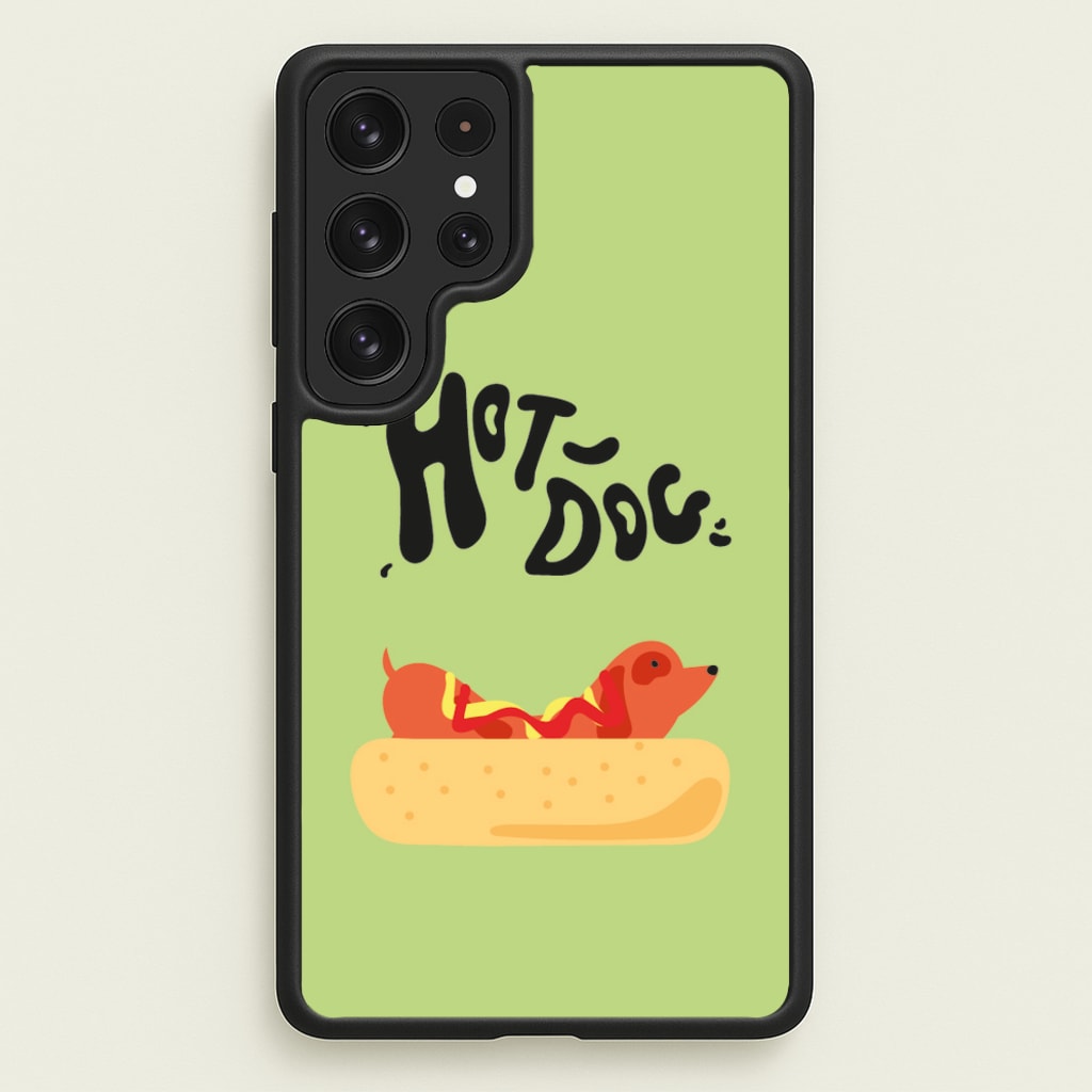 Hot Dog - Dachshunds - Dachshunds Phone Case for Galaxy S22 Ultra