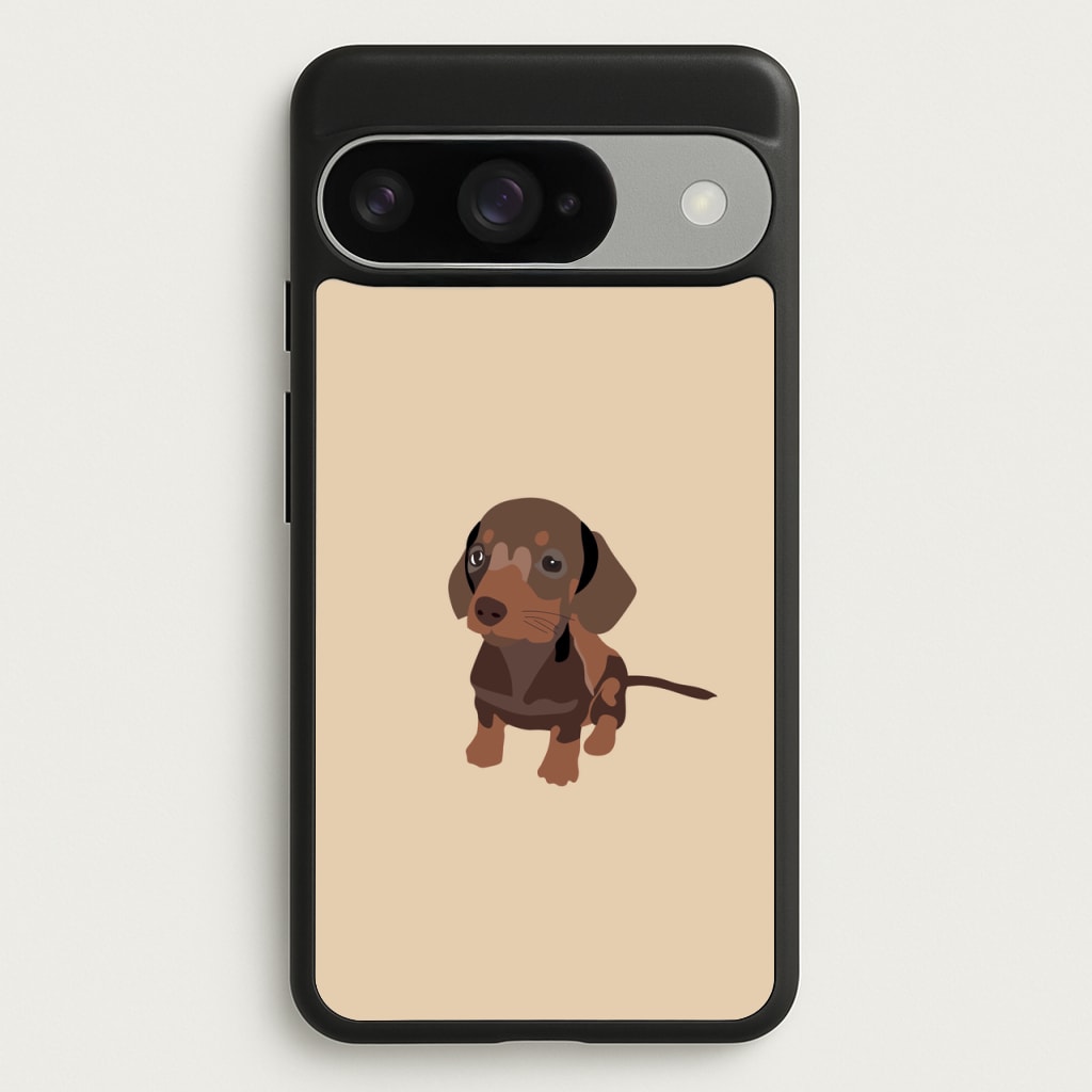 Brown - Dachshunds Phone Case for Google Pixel 10 / 10 Pro