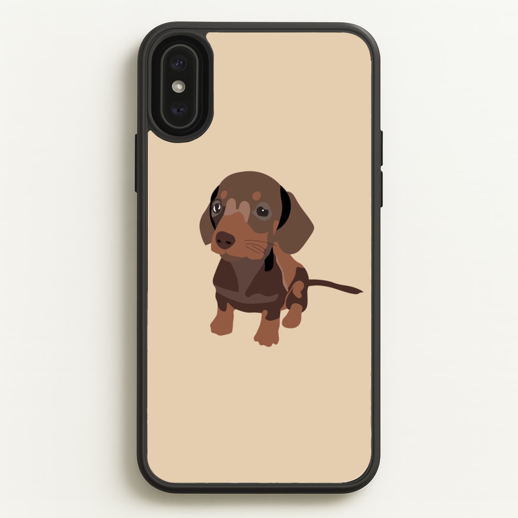 Brown - Dachshunds - Dachshunds Phone Case for iPhone XS Max